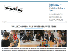Tablet Screenshot of jugendbuero-oberursel.de